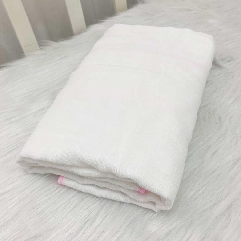 Khăn Tắm Xô 6 Lớp 70x90cm BAFABY Vải Cotton Mềm Mại, Thoáng Khí Bo Viền Chắc Chắn Cho Bé 340