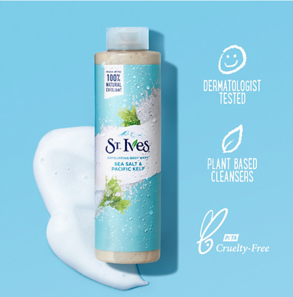 Sữa tắm dưỡng da St.Ives Muối biển 650ml