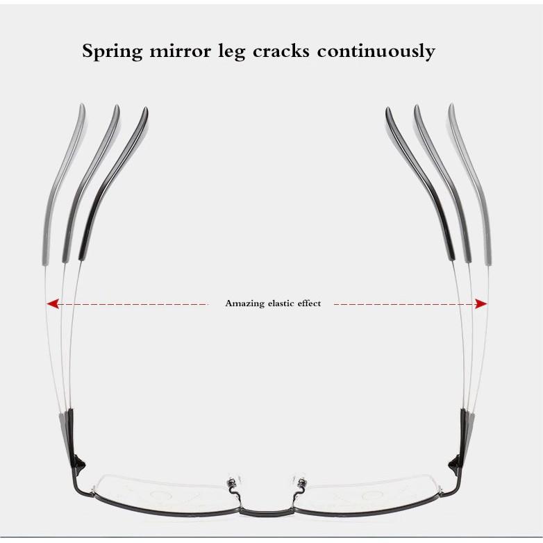 Kính lão thị viễn thị trung niên siêu dẻo sẵn độ cao cấp KVM367UNIQUI