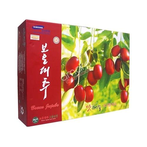 Táo Đỏ Sấy, Táo Đỏ Hàn Quốc Sấy Khô, Túi 1Kg Hàng Loại 1 Trong Hộp, Tặng Kèm Túi Sách Làm Quà Biếu