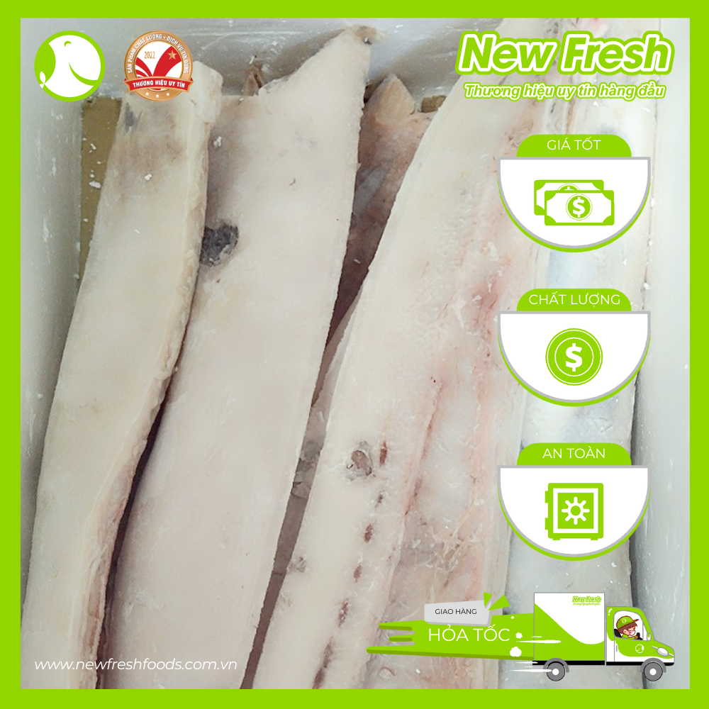 Cá Cờ Kiếm Đại Dương Cắt Khoanh Túi 1Kg