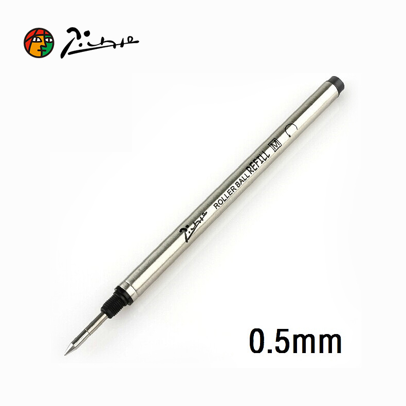 Ruột Bút Dạ Bi Picasso Cao Cấp size M (0.5mm) Cao Cấp (Có ren) - Mực Xanh