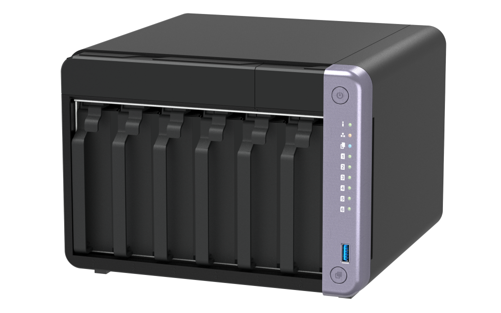 Thiết Bị Lưu Trữ Nas QNAP, Model: TS-632X-4G-Hàng chính hãng