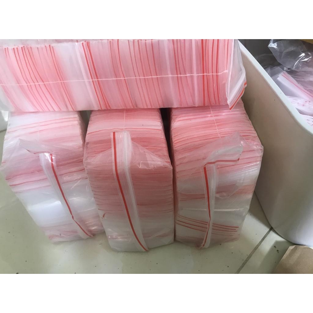 TÚI ZIP CHỈ ĐỎ 100g