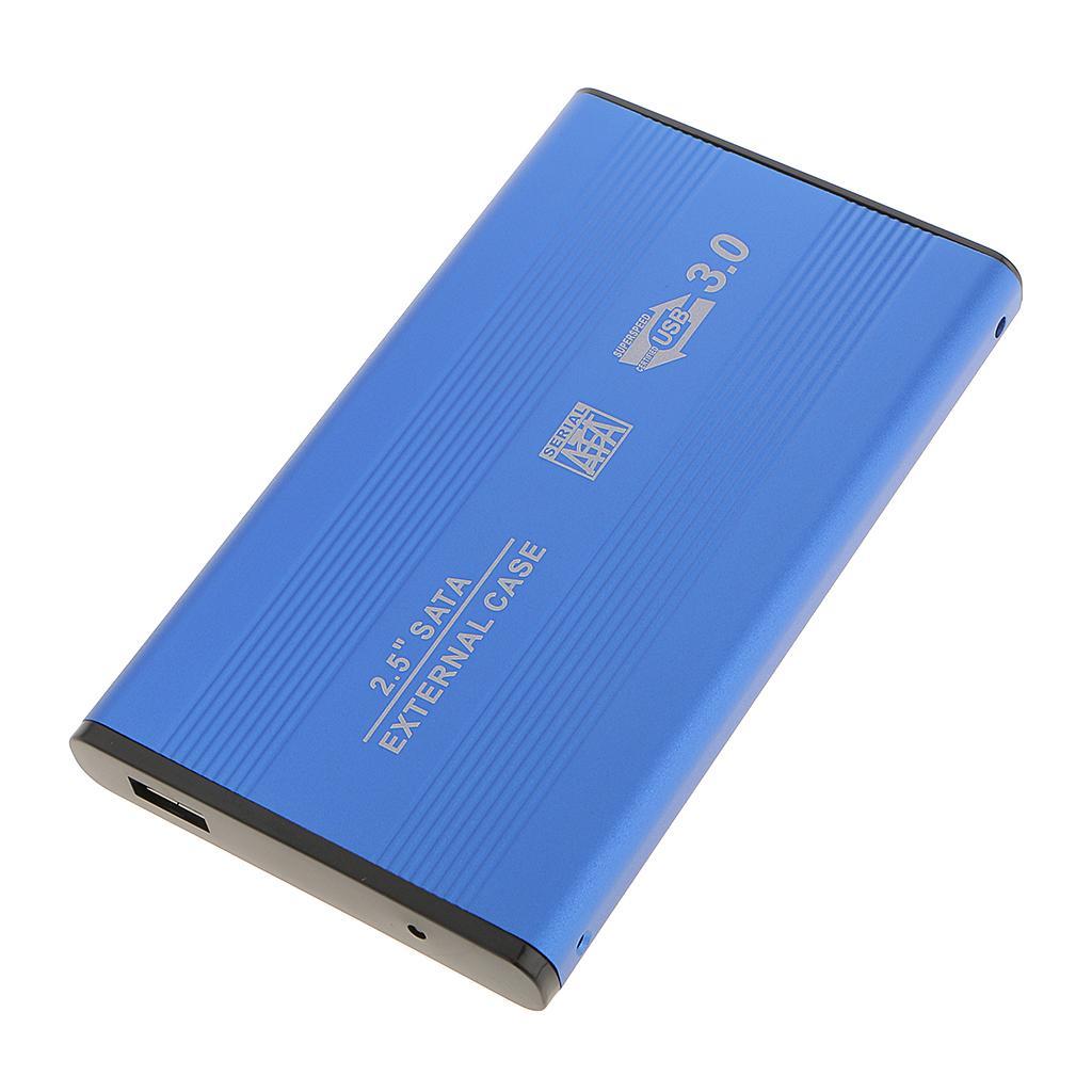 2.5"  USB3.0  HDD Case External Laptop Disk Case Blue