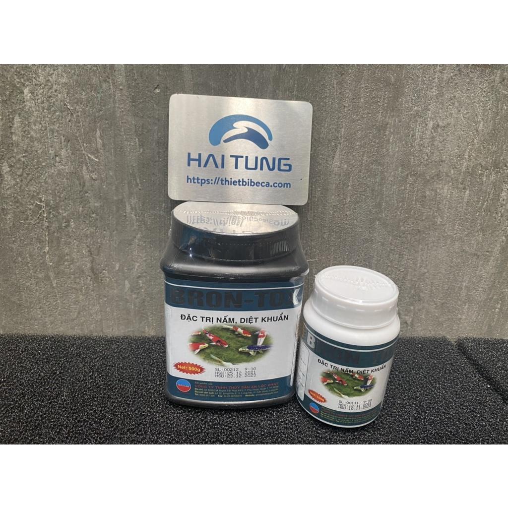 Chế phẩm phòng và trị vi nấm Bron tox lọ 500g-đặc trị nấm-ký sinh trùng. Sản phẩm thuộc An-Lộc_Phát