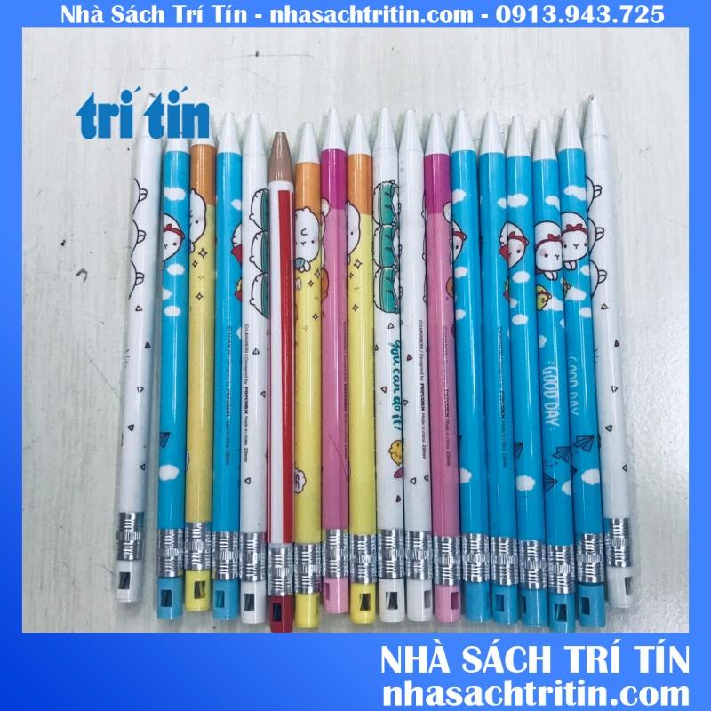 Bút Chì Gỗ Bấm Lõi To 2B