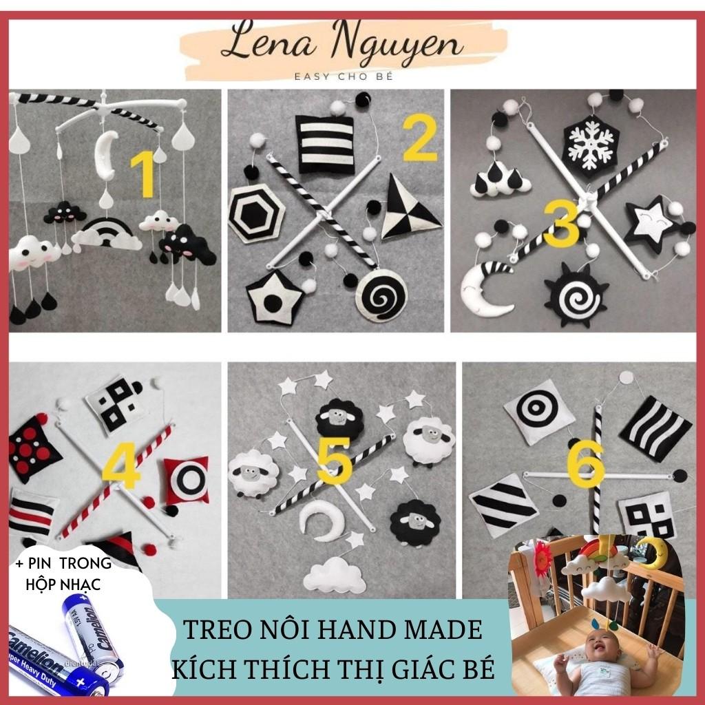 ĐỒ CHƠI TREO NÔI - ĐỒ CHƠI TREO CŨI HAND MADE KÍCH THÍCH THỊ GIÁC CHO BÉ SƠ SINH