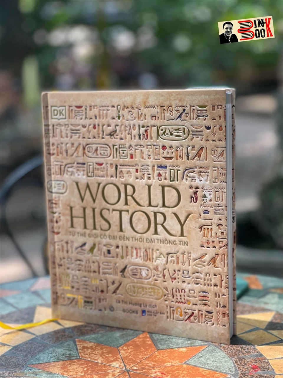 (Bìa cứng, sách tranh in màu toàn bộ siêu đẹp) WORLD HISTORY – Từ thế giới cổ đại đến thời đại thông tin - Philip Parker - ZenBooks