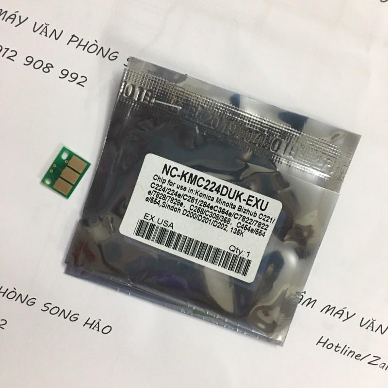 Chíp trống photocopy KONICA MINOLTA bizhub 227/287/367/308/368/458/558/658