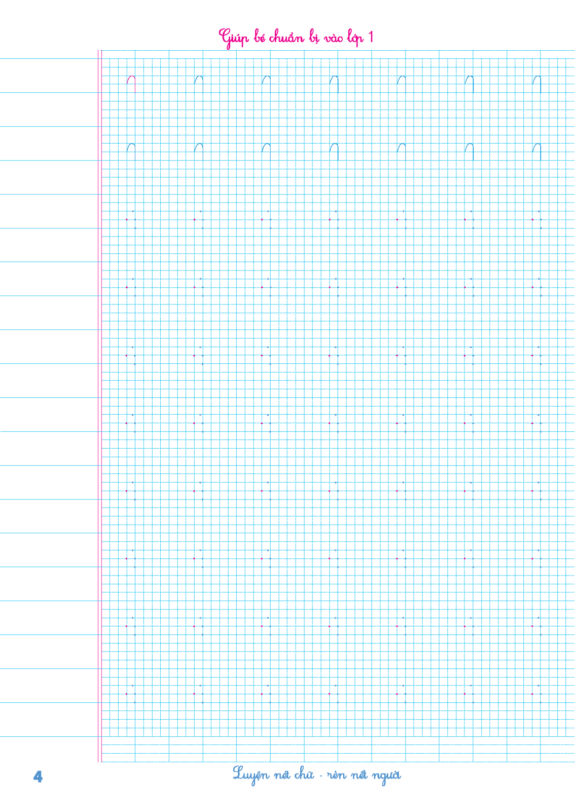 Vở Luyện Viết Tập 1 (Dành Cho Bé Từ 5 - 6 Tuổi)