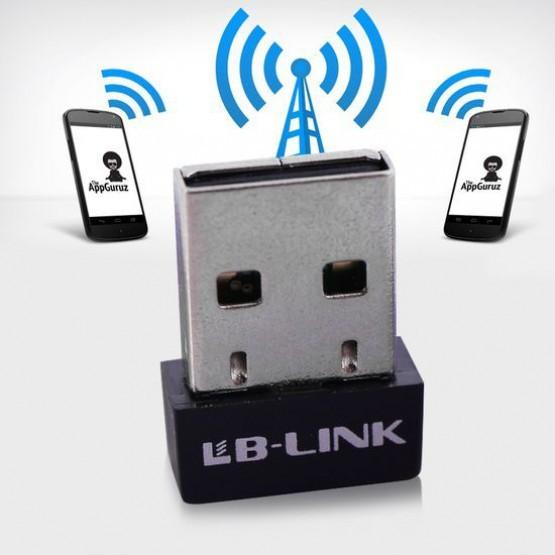 USB thu wifi LB-LINK BL-WN151 Nano Tặng cáp USB nối dài 1.5m -DC232