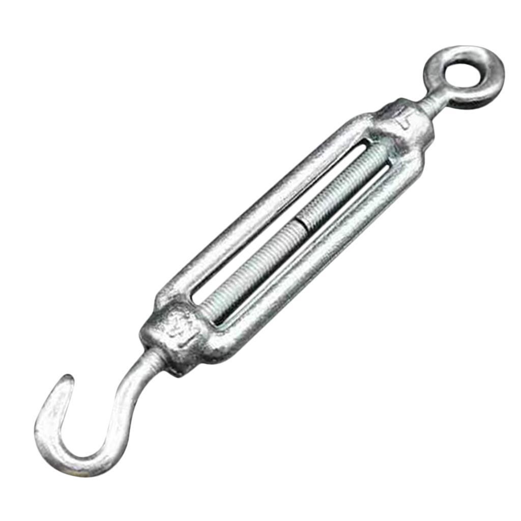Turnbuckle 16mm Stainless Steel Hook And Eye Tension Adjustment Gate Bracket