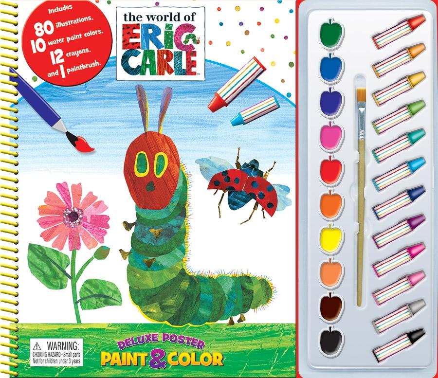 Erice Carle Deluxe Paint - Crayon Assort
