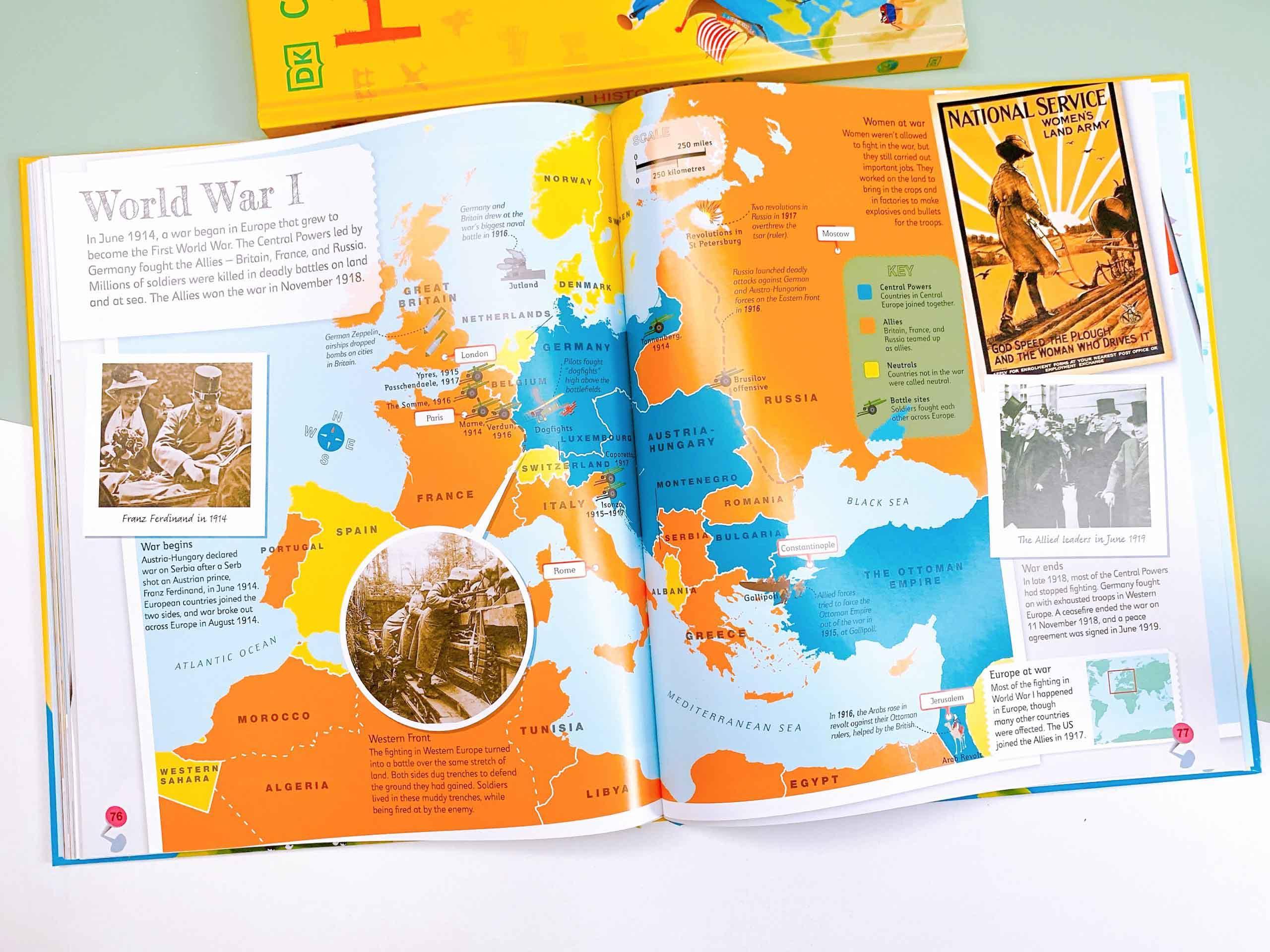 Children's Illustrated History Atlas