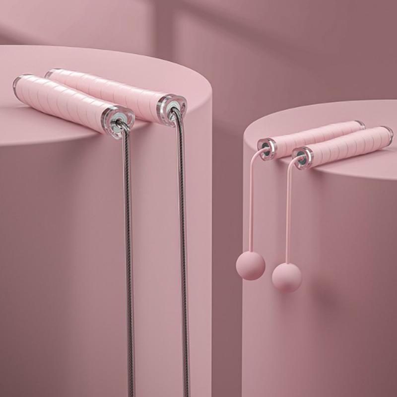 Không Dây Dây Nhảy Chuyên Nghiệp Dây Nhảy Có Tay Cầm Silicone Tập Thể Dục Giảm Cân Trưởng Thành Trong Nhà Tập Gym