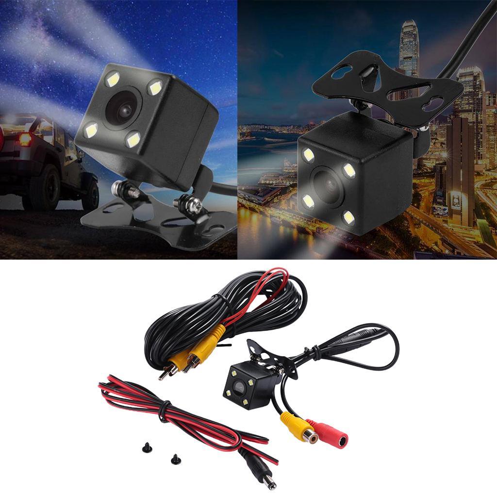 Car Front Rear View Camera Kit Mini Reverse Backup Camera IR