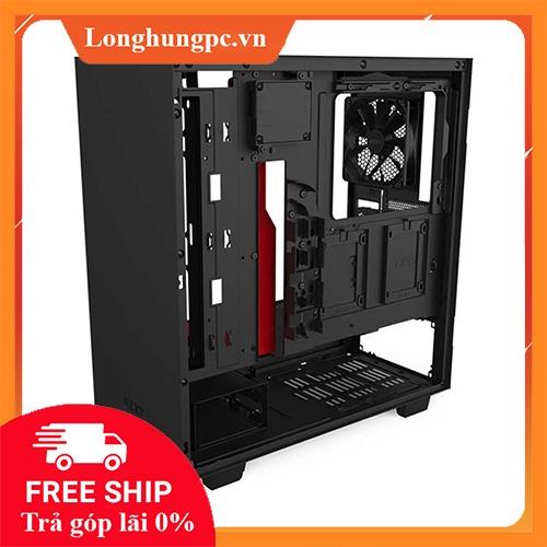 Vỏ Case NZXT H510i (Mid Tower/Màu Đen/Đỏ)