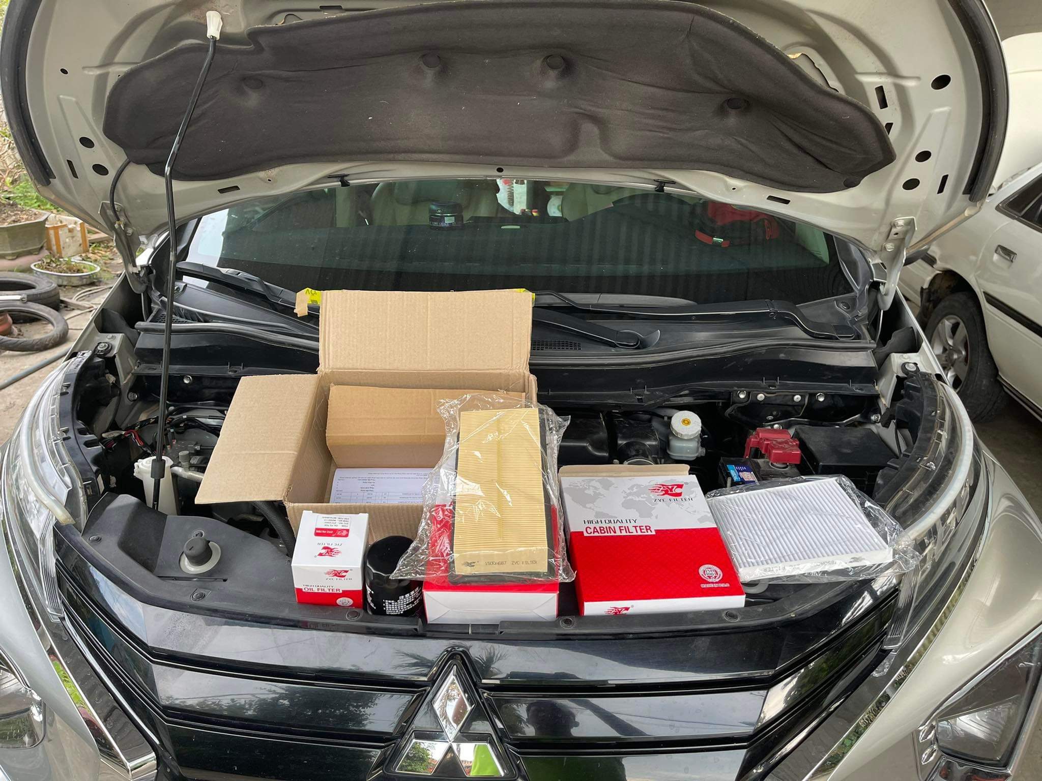Lọc nhớt Xpander, Attrage, Triton, Outlander, Pajero Sport