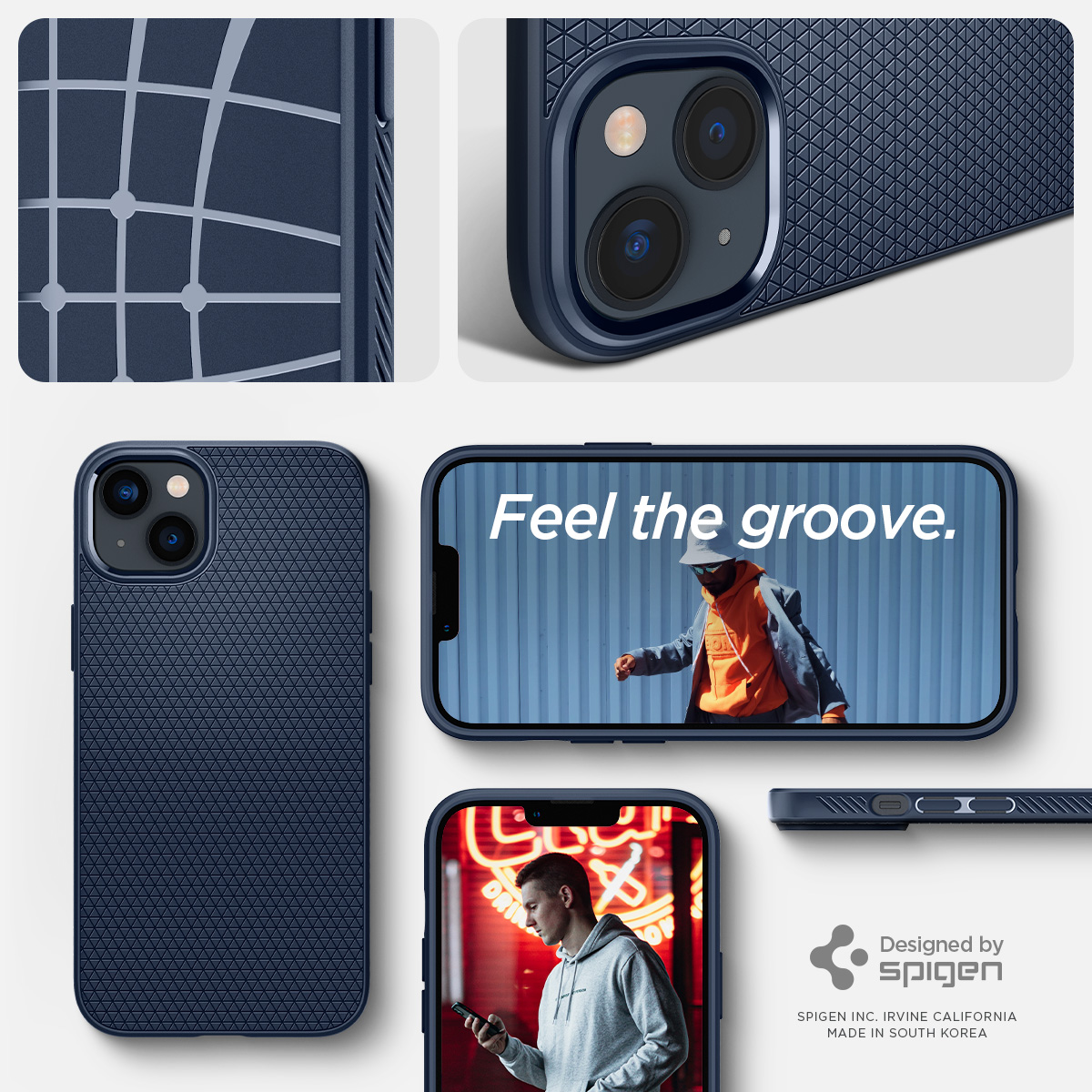 Ốp Lưng dành cho iPhone 14/ 14 Plus/ 14 Pro/ 14 Promax SPIGEN LIQUID AIR_ Hàng Chính Hãng