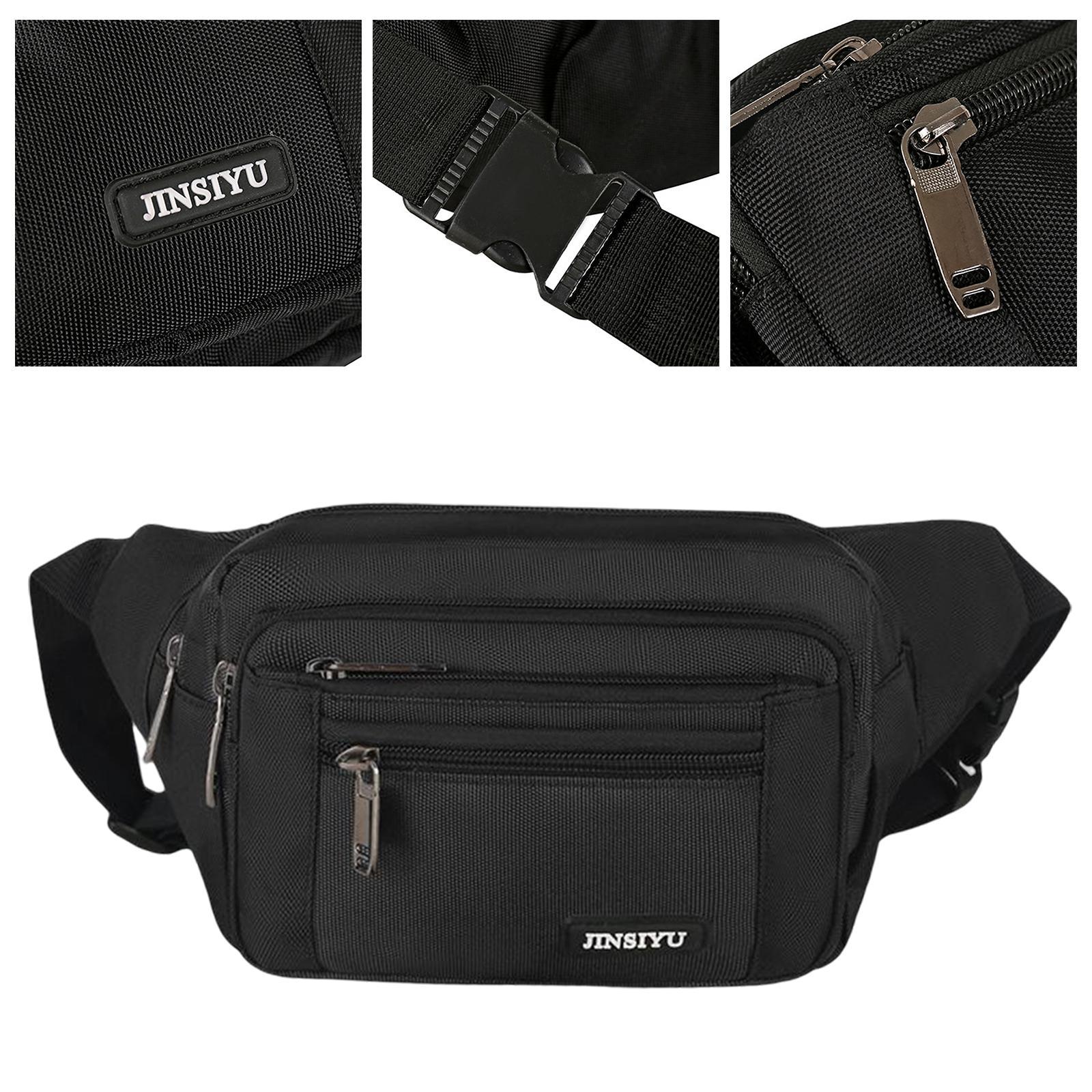 Fanny Pack Waist Bag Travel Hip Pouch Bum Bag Fashion Pack Adjustable Belt Waistpack for Man Woman Hiking Walking Jogging