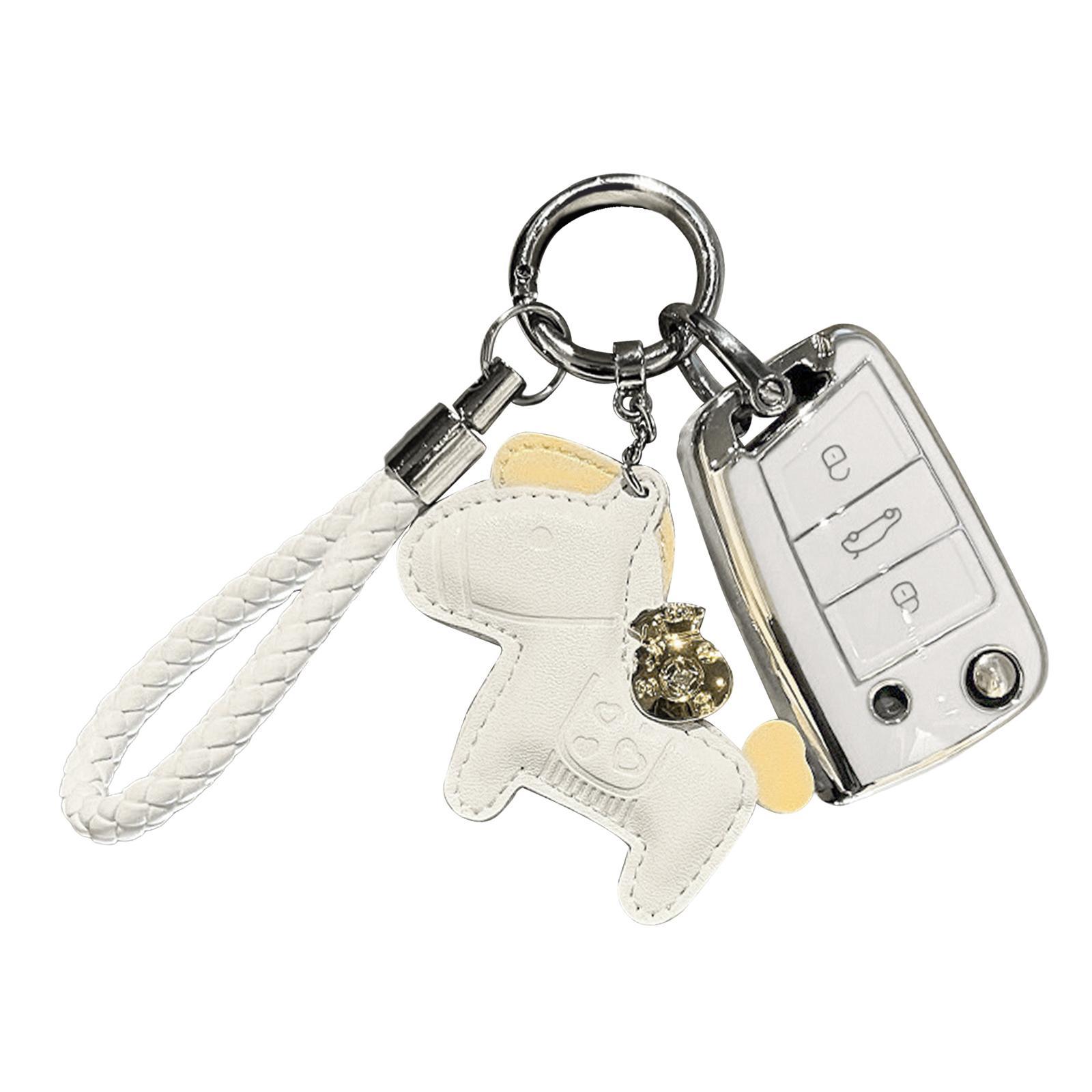Car Key Cover Key Case with Key Chain Key Fob Cover for