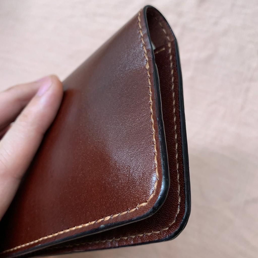 VÍ DA UNISEX DÁNG DÀI, VÍ DA THỦ CÔNG CAO CẤP, ĐỒ DA NHẬP KHẨU