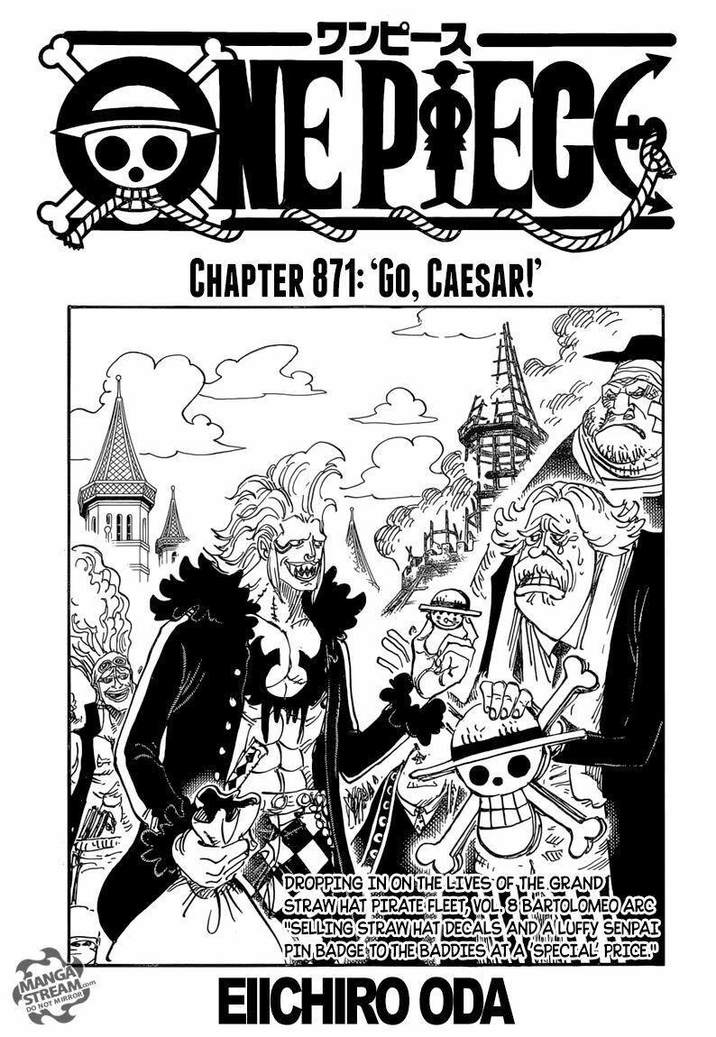 đảo hải tặc - one piece chapter 871 1