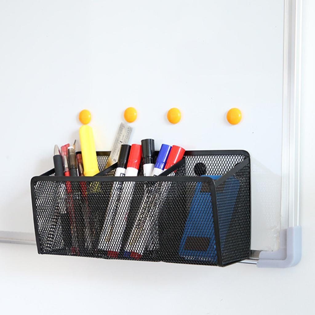 4x  Pencil Holder Black   for Locker Refrigerator Table