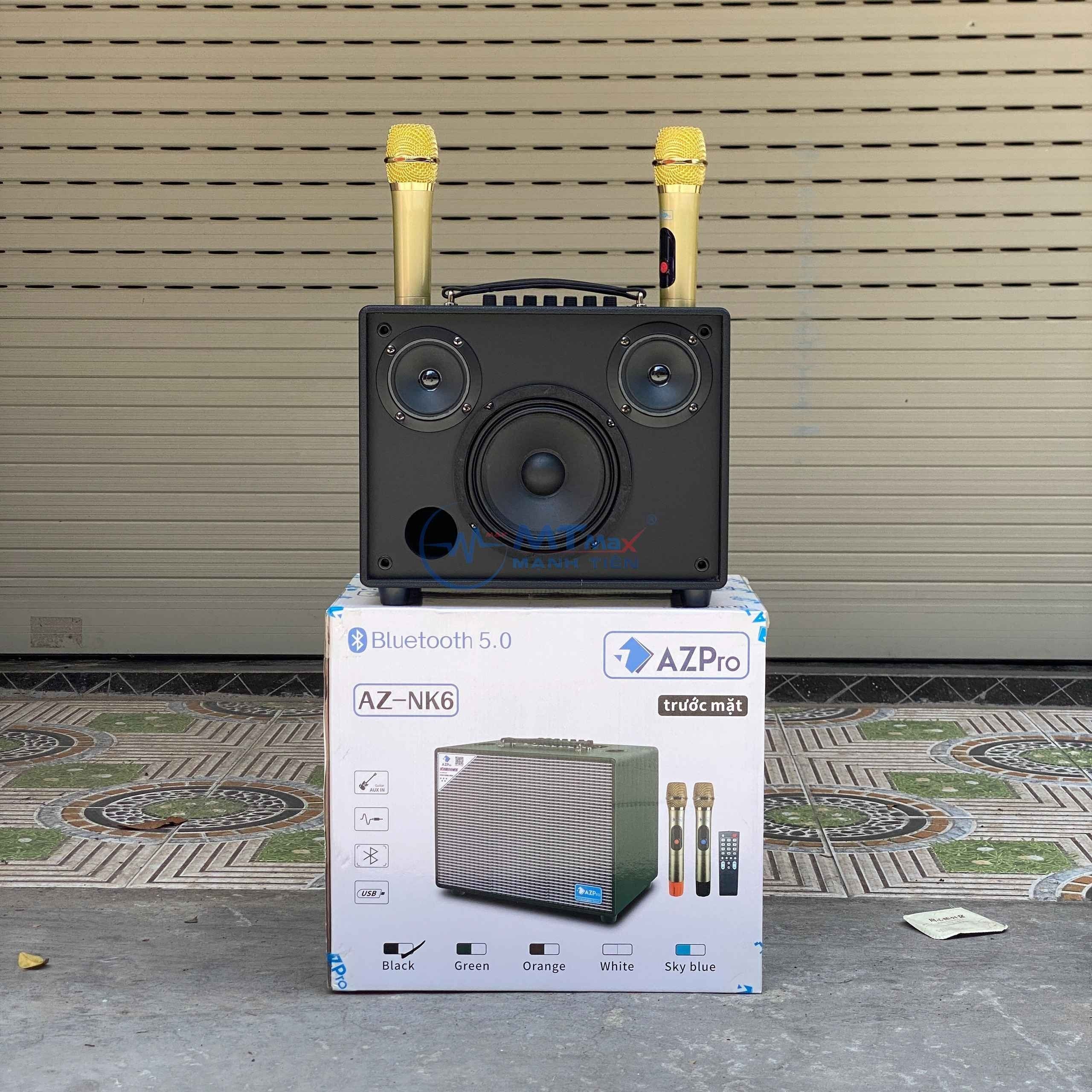 Loa Karaoke Xách Tay AZ NK6 – Bass 16 Công Suất 150W, Dải Tần Rộng Đủ Khả Năng Thể Hiện Tốt Tất Cả Các Bài Hát Từ Remix Đến Nhạc Cổ Điển