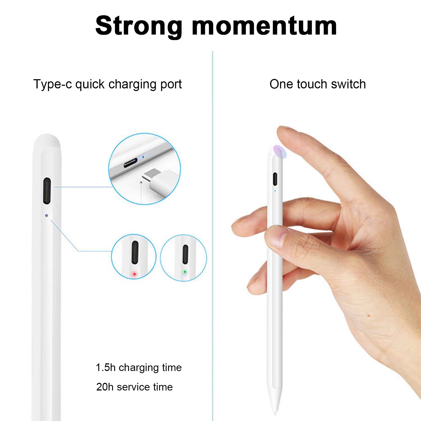 Bút Cảm Ứng K10 Màn Hình Điện Dung Tương Thích Với IPad