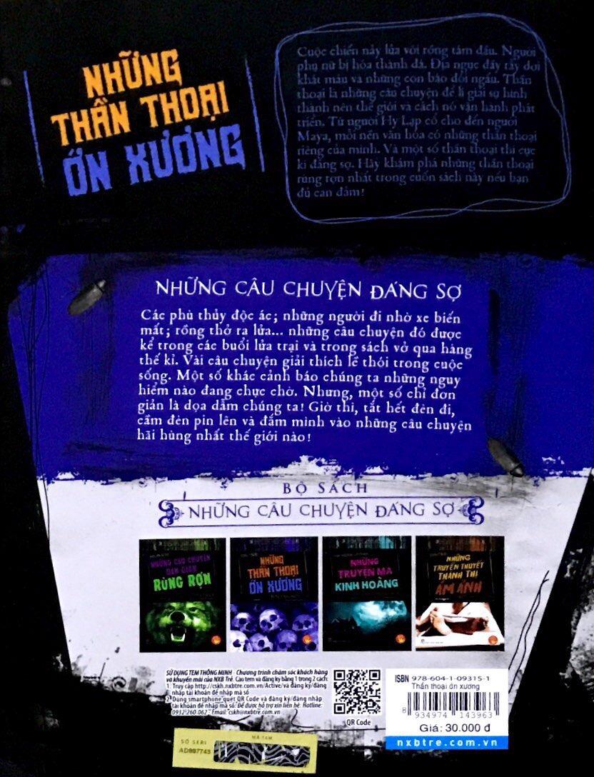 Sách Những Câu Chuyện Đáng Sợ - Những Thần Thoại Ớn Xương