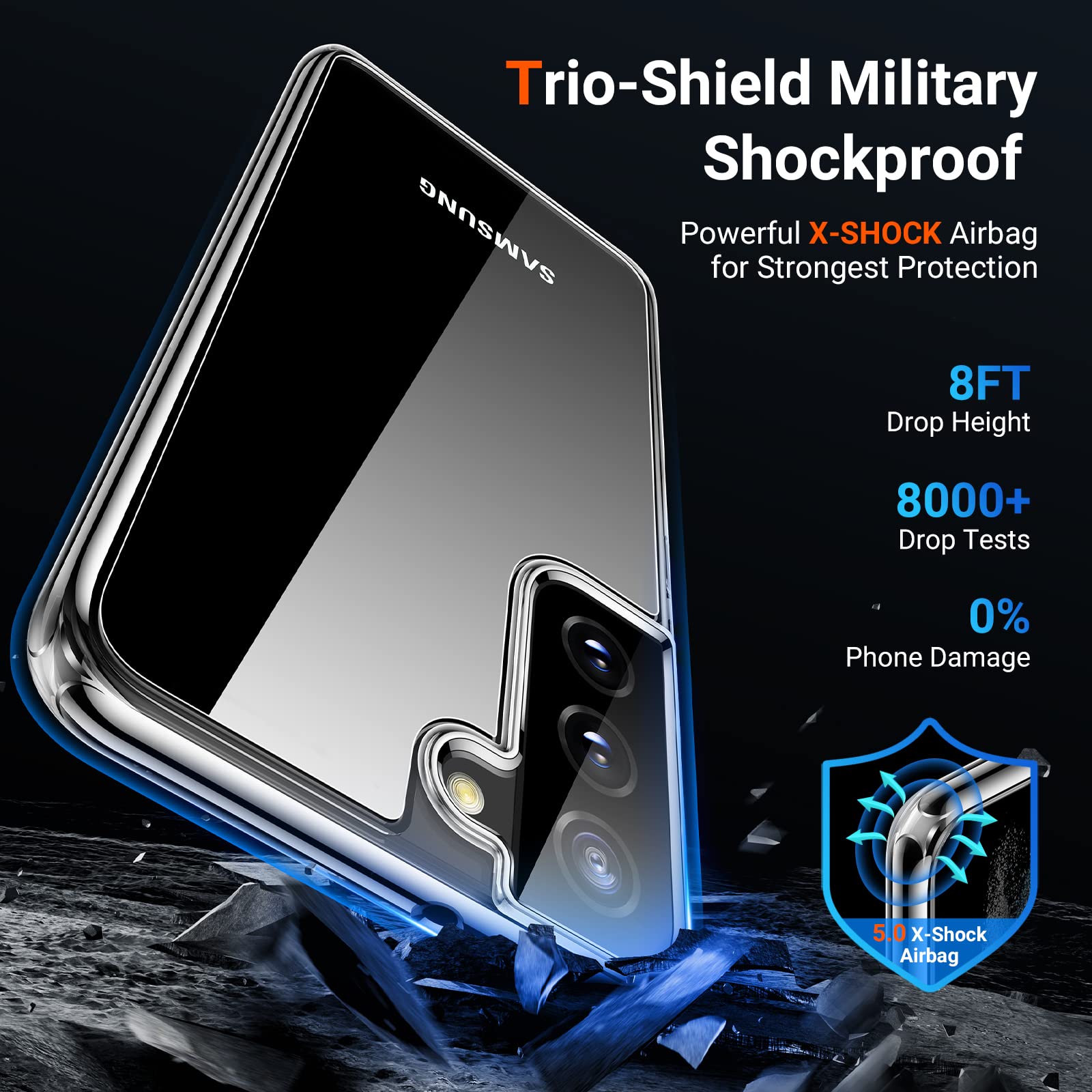 Ốp lưng silicon dẻo cho Samsung Galaxy S22 Plus hiệu Ultra Thin trong suốt mỏng 0.6mm độ trong tuyệt đối chống trầy xước - Hàng nhập khẩu