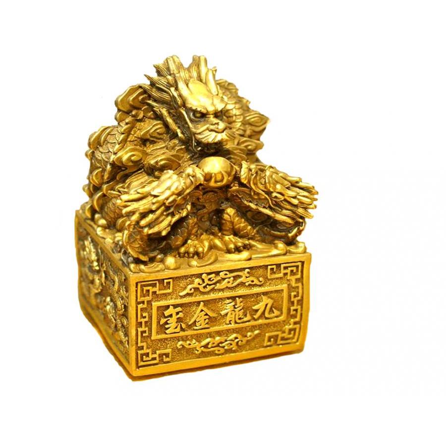 Cửu Long Kim Ấn bằng đồng thau
