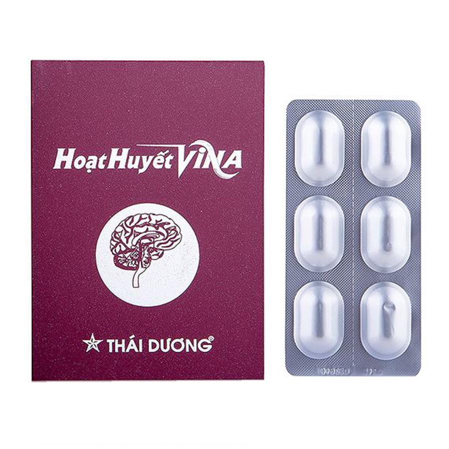 Thực Phẩm Chức Năng Hộp 10 Vỉ Hoạt Huyết Vina Thái Dương (6 Viên/Vỉ)