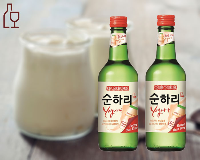 Rượu Chum Churum Soju Vị Sữa Chua 12% 360ml