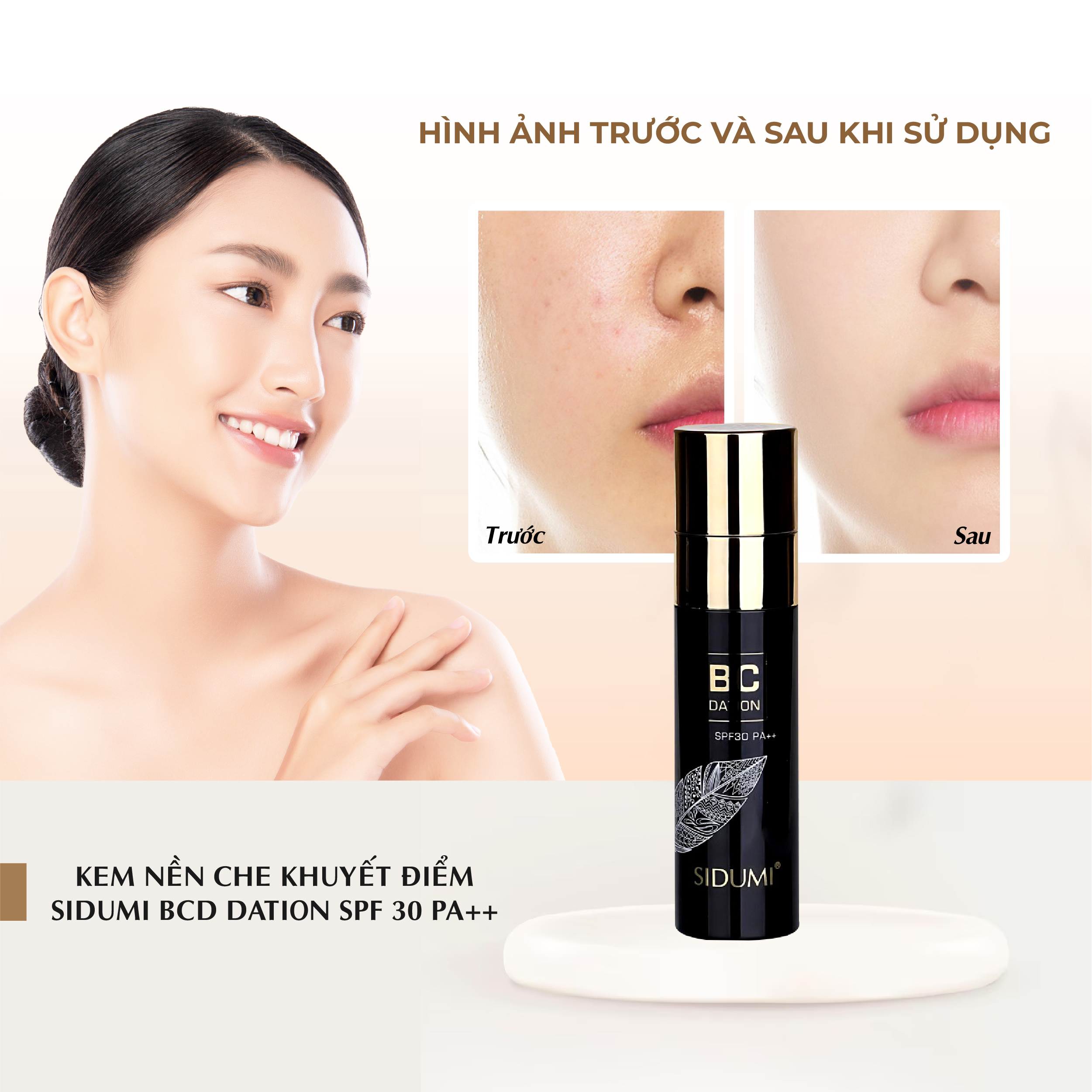 Kem trang điểm nền BCDation SIDUMI