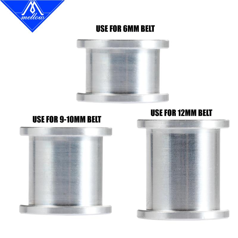 Êm dịu 3D Máy In Phần 1 chiếc GT2 Idler Thời Gian Ròng Rọc 20 Răng Bánh Cấu Tạo 5mm Nhôm Gear Răng cho GT2 thời gian dây 6MM