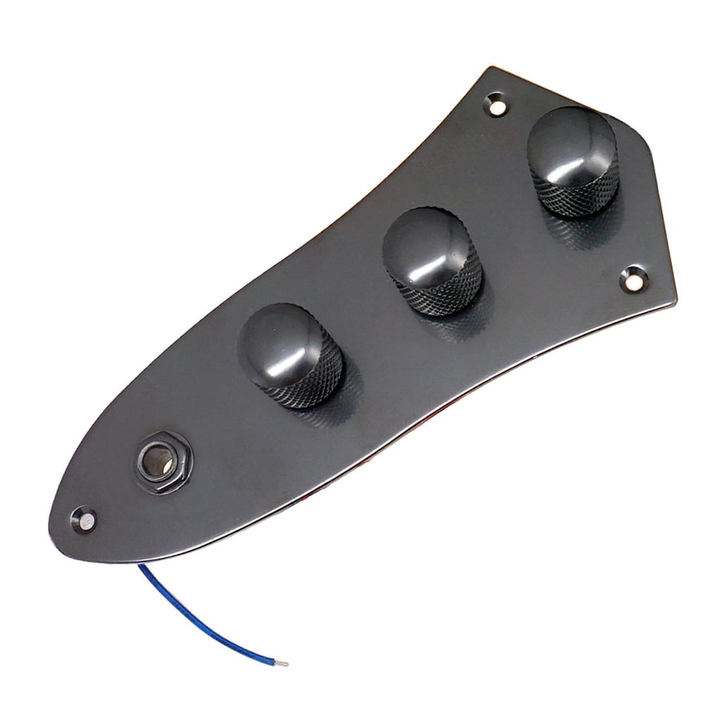 Bass Metal Wired 3 Band Control Circuit Board Plate for JB Jazz Bass Parts