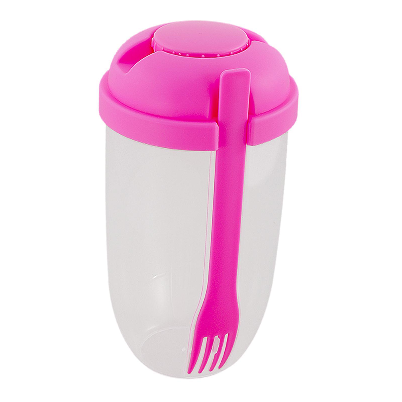 Salad Cup Food Lunch Case Water Bottle for Hiking Picnic Camping
