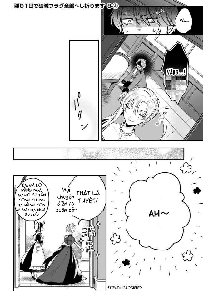 với một ngày còn lại, ta sẽ phá nát các lá lá cờ hủy diệt chapter 8.2 8