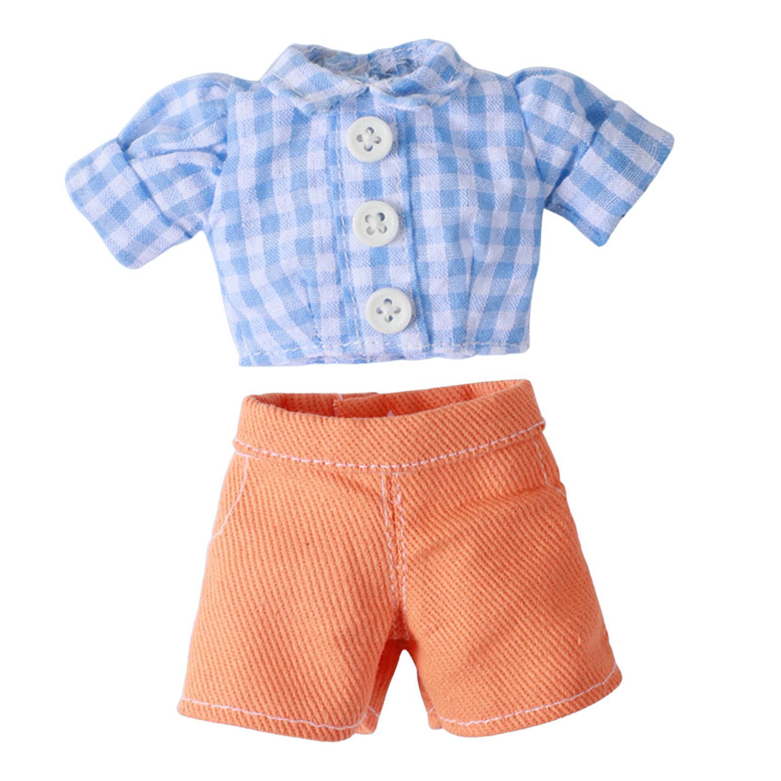 Doll Clothes Girl Doll Outfits Set Fashion Doll Dress Suit for 1/6 BJD 12 inch Doll