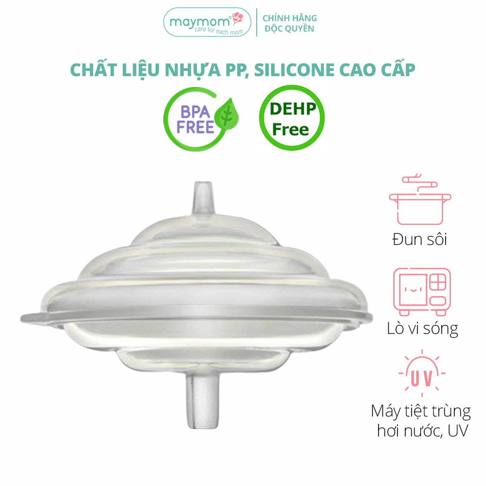 Chặn Sữa Spectra Thương Hiệu Maymom, Phụ Kiện Thay Thế Máy Hút Sữa Spectra S1 Plus, S2 Plus, M1, M2, 9S, 9Plus (1 cái)