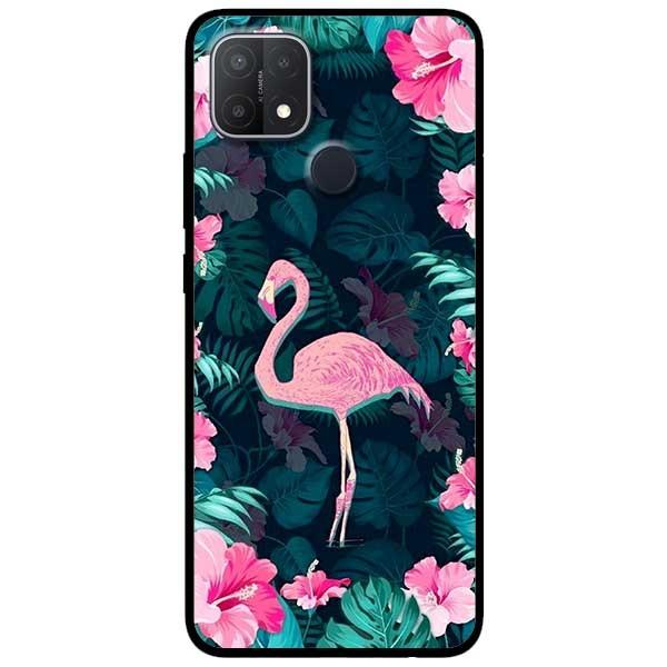 Ốp lưng dành cho Oppo A54 - A74 - A94 - A15 / A15s mẫu Hạc Hồng Giữa