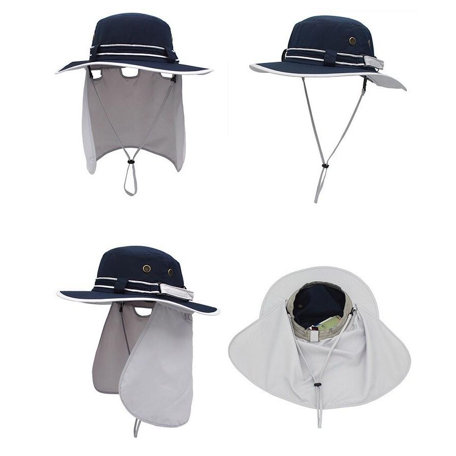 Mũ chống nắng golf nam nữ tai bèo có dây điều chỉnh thoáng khí chặn tia UV cao cấp MN001
