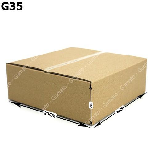 Combo 20 thùng G35 20x20x7 giấy carton gói hàng Everest