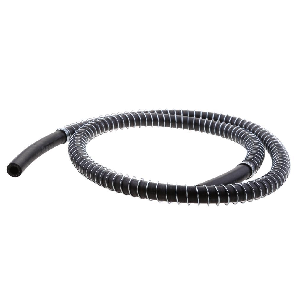 Universal 100cm Stainless Steel Rubber Brake Oil Hose Line for Motorcycle