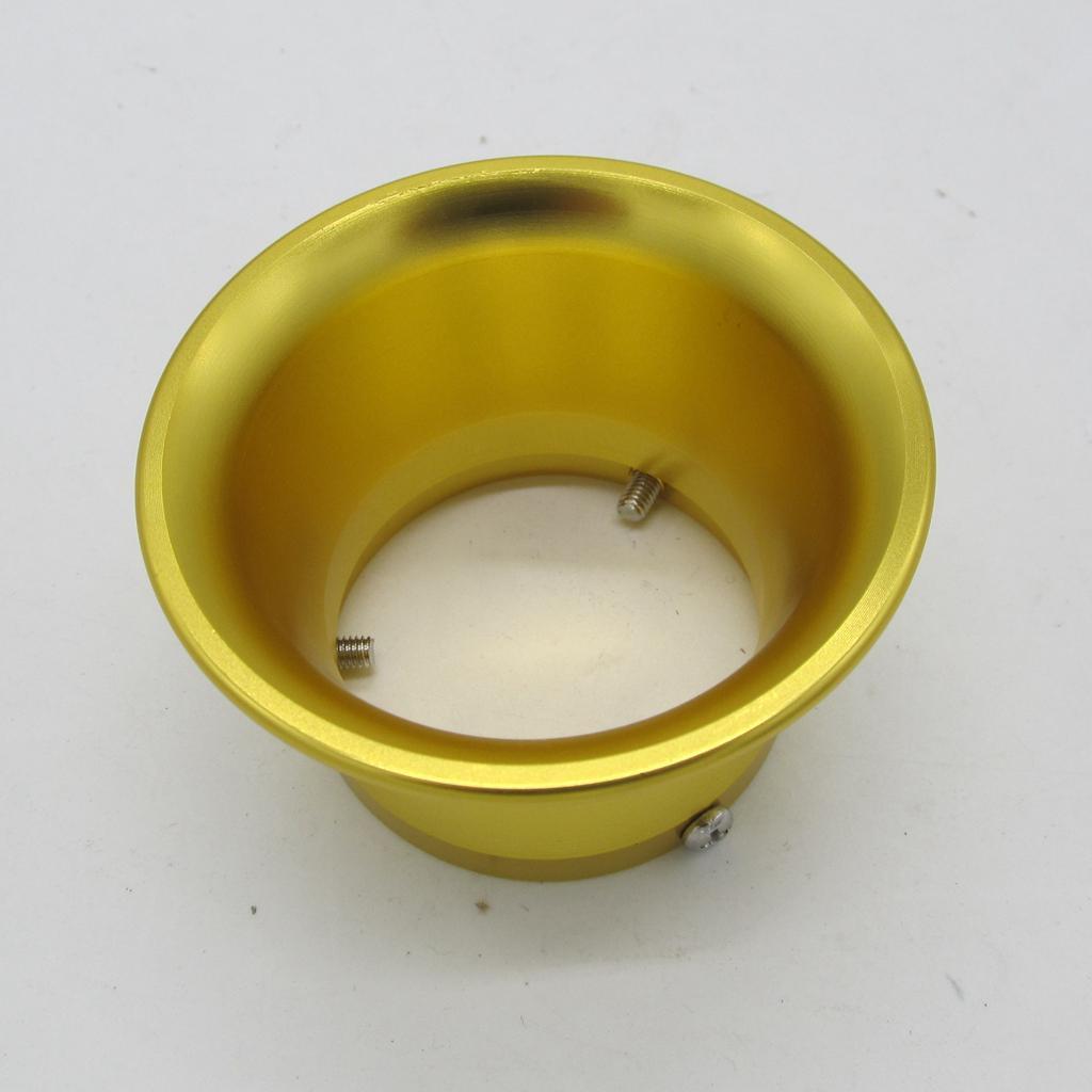 50mm Air Filter Interface Cup for 24/26/28/30mm Motorcycle Carburetor Gold