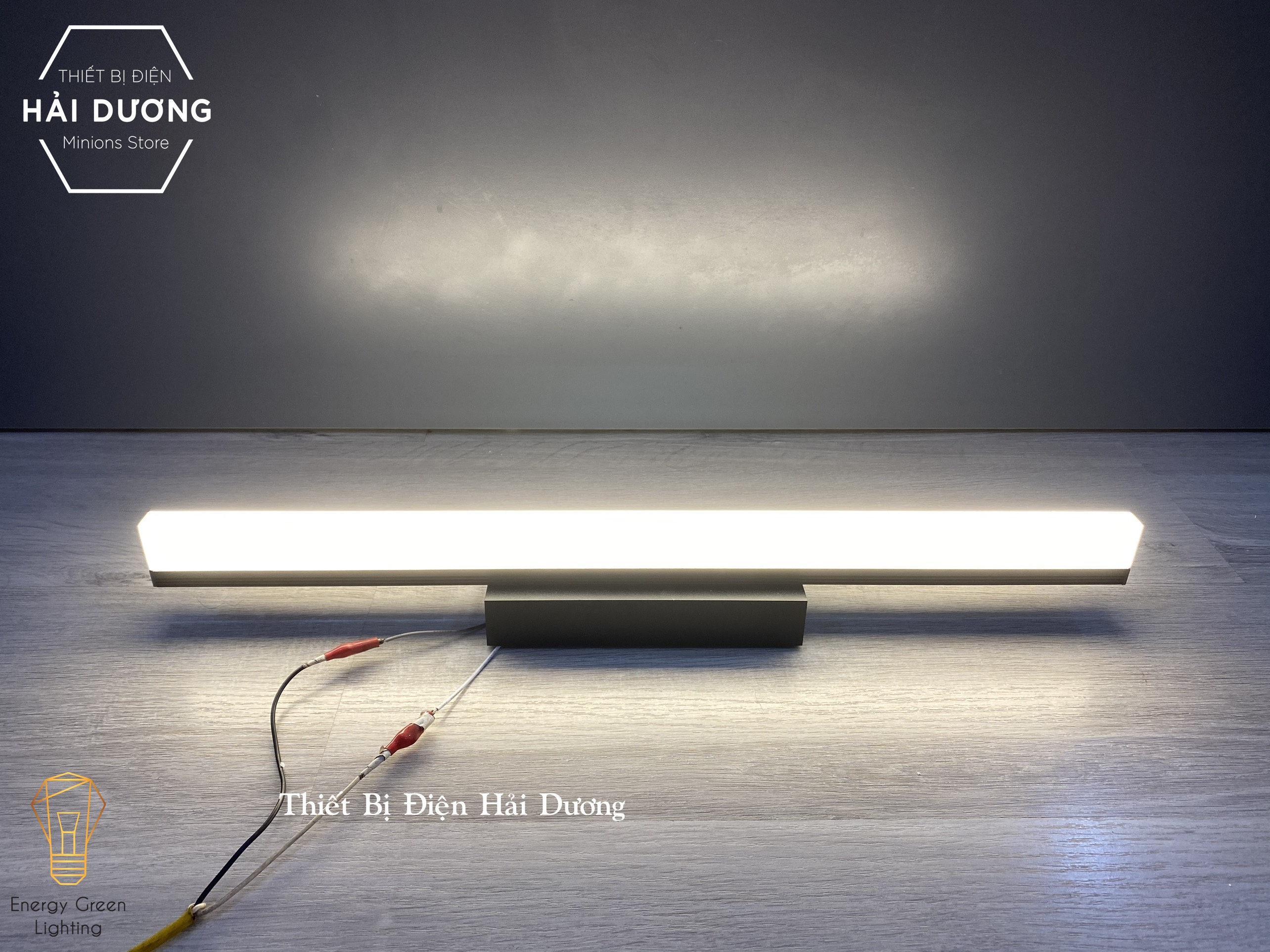 Đèn Soi Tranh- Đèn Rọi Gương Led Model A50 40cm 8w - 3 Chế Độ Ánh Sáng