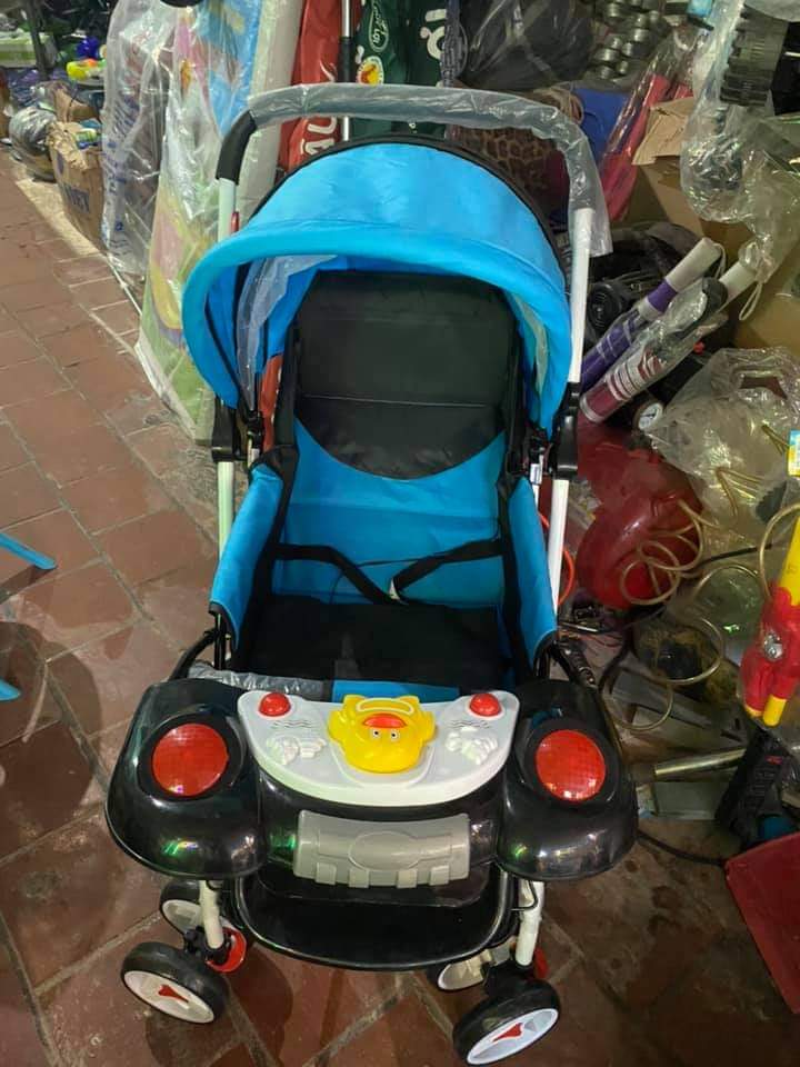 Xe Đẩy TRẺ EM 2 Chiều 109 Cho Bé 3 Tư Thế nằm - ngả - ngồi